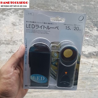 Kính lúp cầm tay có đèn LED LL-15 Niigata