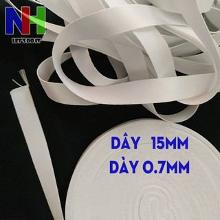 Phôi dây đeo, dây ruy băng 15mm loại tốt - in chuyển nhiệt (GIÁ 1M)