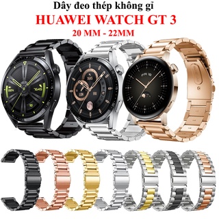 [HUAWEI GT 3] Dây đeo thép đồng hồ Huawei Watch GT3 - 42,46MM