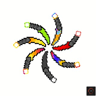Dụng cụ rọc giấy đa năng kiểu dáng mô hình Karambit Csgo