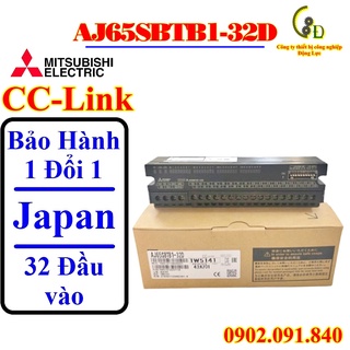 [BH 1 Đổi 1] Module AJ65SBTB1-32D Mitsubishi CC-link input 32-24VDC-7mA-0.2ms ✴️VIP✴️ mô đun liên lạc 32 đầu vào
