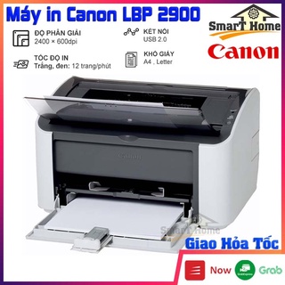 Máy In Canon 2900 Chính Hãng Mới - Máy In Văn Phòng Tốc Độ In 12 Trang A4 Trong 1 Phút , Hộp Mực Lớn Tiết Kiệm Chi Phí