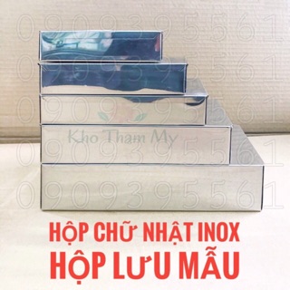 HỘP CHỮ NHẬT INOX Y TẾ