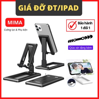 Giá đỡ điện thoại giá đỡ ipad máy tính bảng cao cấp để bàn gấp gọn dùng xem phim học online livestream [MT1]
