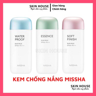 Kem chống nắng Missha - Kem Chống Nắng Missha All-Around Safe Block Sun Milk SPF50+/PA+++