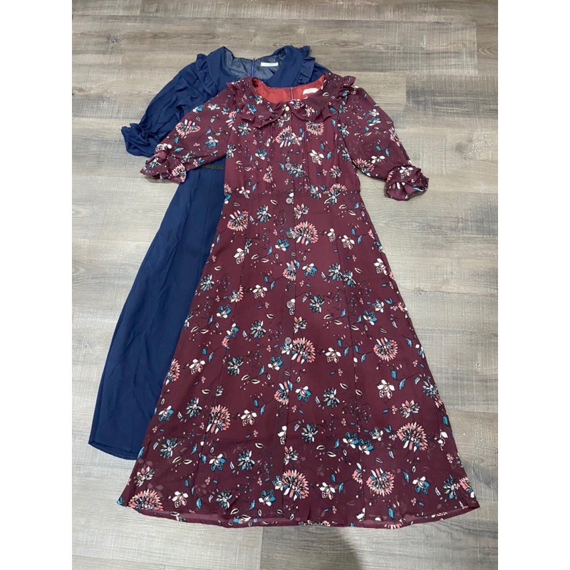 Đầm công sở midi