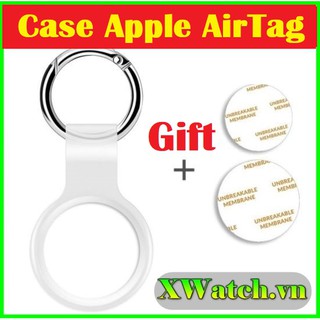 Case Silicon Airtag Móc khoá Apple Airtag trong suốt bảo vệ thiết bị chống va đập