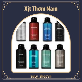 [Auth Mỹ] Xịt Thơm Toàn Thân Cho Nam Body Spray Bath and Body Works fullsize 104g