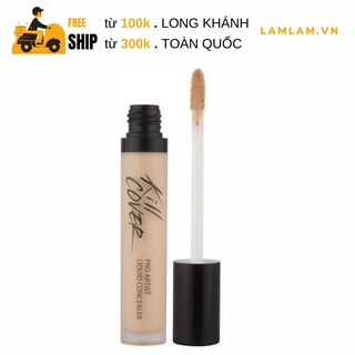 Kem che khuyết điểm clio kill cover liquid concealer 7g 4bo ginger