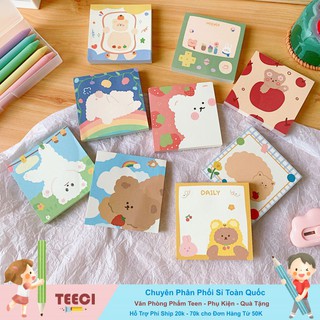 [Mã LIFEBOOK2 giảm 10% đơn 0Đ] <Video Review> Sticky Giấy Note To Do List Ghi Chú 100 Trang Miu Miu Teeci665