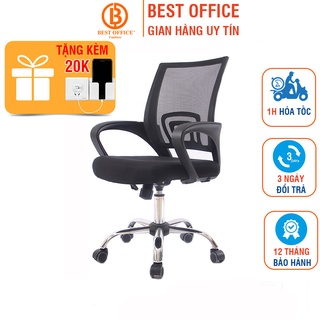 Ghế văn phòng - Ghế xoay Best Office - Thay đổi chiều cao - Xoay 360 độ - BH 12 THÁNG