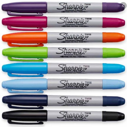 Bút Sharpie Permanent Marker Twin Tip (Bút Lẻ)