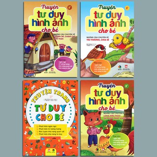 Sách - Truyện Tranh Tư Duy Cho Bé (Bộ 4 quyển, lẻ tùy chọn)