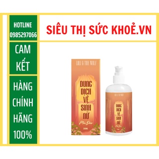 Dung dịch vệ sinh phụ nữ mùi đào chai 250ml ☘️[CHÍNH HÃNG]☘️thơm mát thành phần tự nhiên làm sạch khử mùi hôi - LOLI &amp; T