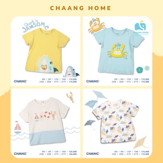 Áo cộc phông hè cho bé trai bé gái Chaang sea