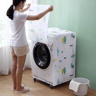 Bọc trùm máy giặt cửa ngang, cửa đứng chống thấm, chất liệu dày dặn, bền, êm ái trang trí nhà cửa