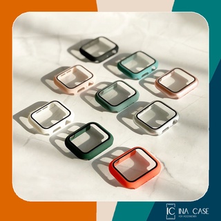 Ốp Viền Apple Watch Kính Cường Lực Chống Sốc Bảo Vệ Màn Hình Apple Watch Series 1/2/3/4/5 38mm 40mm 42mm 44mm