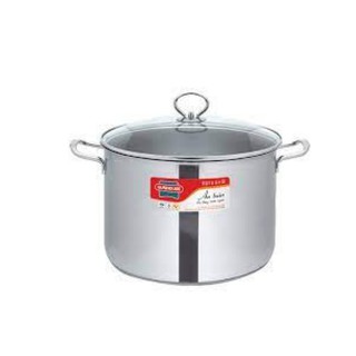 Nồi luộc gà, nồi Sunhouse inox đáy 3 lớp đường kính 28cm cao cấp dùng được mọi loại bếp
