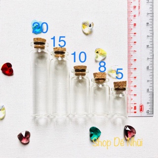 Lọ Thuỷ Tinh Tí Nị Nhiều Cỡ 0,5ml-1,8ml-1ml-2ml-3ml-4ml-5ml-8ml-10ml-20ml