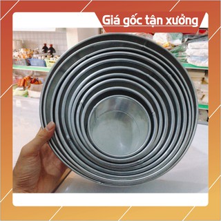 Khuôn Tròn Đế Liền từ 10cm đến 30cm [ Khuôn Làm Bánh ]
