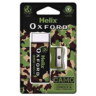 Bộ Gôm Và Chuốt Chì Helix Oxford Camo 100215 - Helix