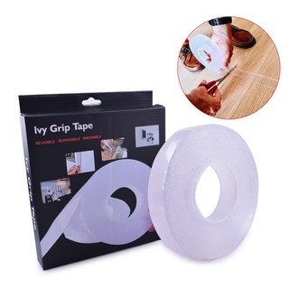 Băng Dính Ma Thuật Trong Suốt 3 Mét Siêu Dính Trên Mọi Chất Liệu - Băng Keo Tái Sử Dụng Nhiều Lần