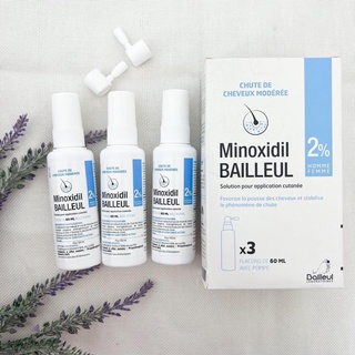 Chai xịt giảm rụng, kích mọc tóc Minoxidil Pháp 2%, 5%