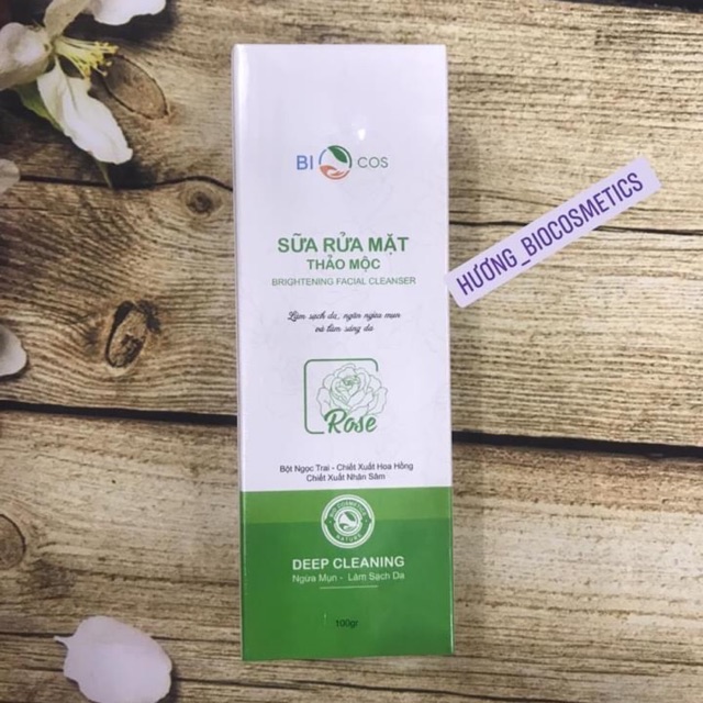 Sữa rửa mặt Biocos