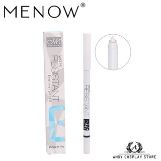 [CÓ SẴN] Bút kẻ mắt trắng không trôi Menow Water Resistant Eyeliner Pencil