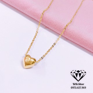 DÂY CHUYỀN MẶT TIM BẠC TA XI VANG XINH XẮN - DÂY CHUYỀN BẠC BIBI