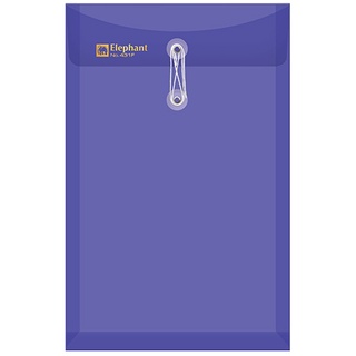 Bìa Nút Dây Nhựa - Elephant 431F - Màu Tím