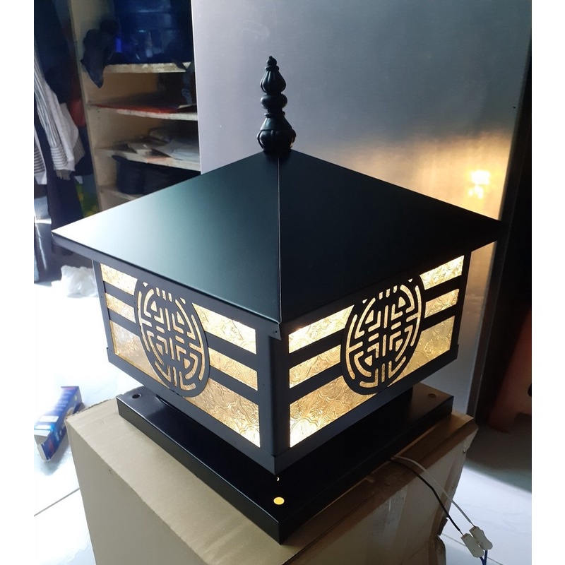 (RẺ VÔ ĐỐI)Đèn trụ cổng ( 250 x 250 )