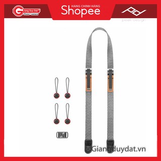 [Mã 253ELSALE hoàn 7% đơn 300K] Dây Đeo Peak Design Leash Camera Strap (Ash) - HÀNG CHÍNH HÃNG