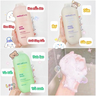 Sữa tắm Method Body 532ml siêu thơm