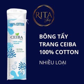 Bông tẩy trang hữu cơ Ceiba Organic 100% Cotton 80 | 140miếng