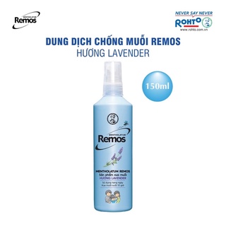 Xịt Chống Muỗi Remos Hương Lavender 150ml