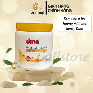 Dầu xả dưỡng tóc hấp ủ tóc phục hồi hư tổn, ủ dưỡng tóc khô xơ, kem xả dưỡng tóc mềm mượt Mật ong Honey Dino/ Galistore