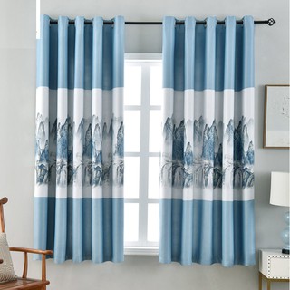 Rèm treo cửa HỌA TIẾT GIANG SƠN (Cao 2M- nhiều kích thước)