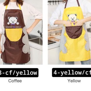 Gom sale nhanh tạp dề xuất Hàn - món đồ PHẢI CÓ trong mỗi gia đình<br>Tạp dề 2 in 1 không thấm nước. Tiện nghi dễ sỉ dụng