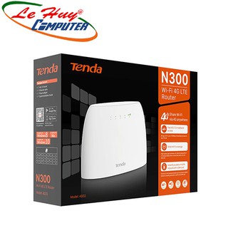 Bộ Phát Wifi Di Động 4G LTE Tenda 4G03 dùng sim 4G