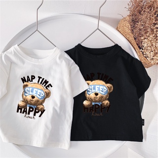 Áo thun cho bé trai, bé gái mùa hè 0 đến 4 tuổi họa tiết hoạt hình ATTE25