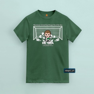 Áo thun For True Fan cotton 100% David De Gea Chibi