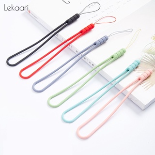 Dây đeo điện thoại đeo cổ tay bằng silicon mềm dẻo màu kẹo dành cho iPhone