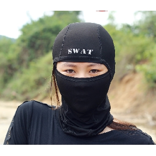 Khăn trùm đầu Swat 3 in 1 full đen cao cấp