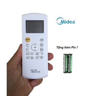 Điều khiển điều hòa Midea các dòng Midea 1&amp; 2 chiều inveter, Hàng tốt 100%