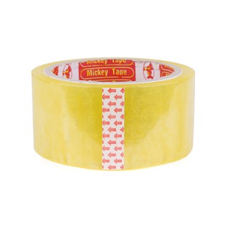 Băng keo, băng dính, băng dán văn phòng OPP trong màu vàng 1 cuộn loại 150ya (Phong Nga Store)