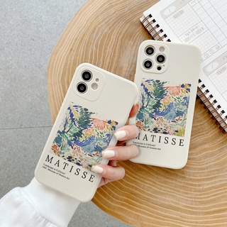 Ốp lưng iphone cạnh vuông tranh sơn nhiều màu dành cho iphone 6/6s-6plus-7/8-7plus/8plus-x/xs-11-12-13promax-e152