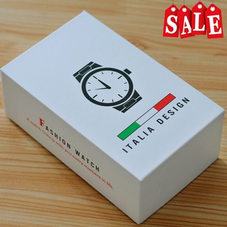 Hộp Đồng Hồ Nam Loại Giấy Cứng Cao Cấp - Thiết kế từ ITALIA