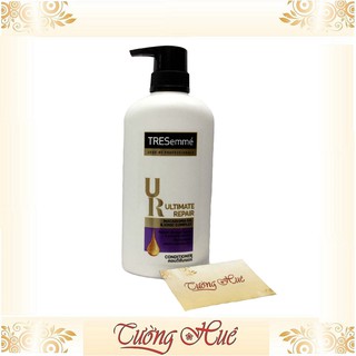 Dầu xả phục hồi, ngăn rụng tóc TRESemmé Thái Ultimate Repair Macadamia Oil &amp; Ionic Complex Conditioner - 450ml - Tím