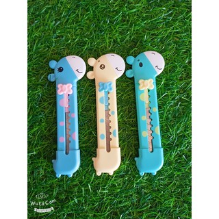 Dao rọc giấy hình hươu/gấu/ chân mèo/ có móc cute